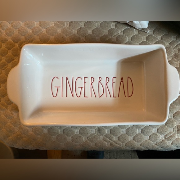 Rae Dunn "Gingerbread" Loaf Pan - Picture 1 of 2